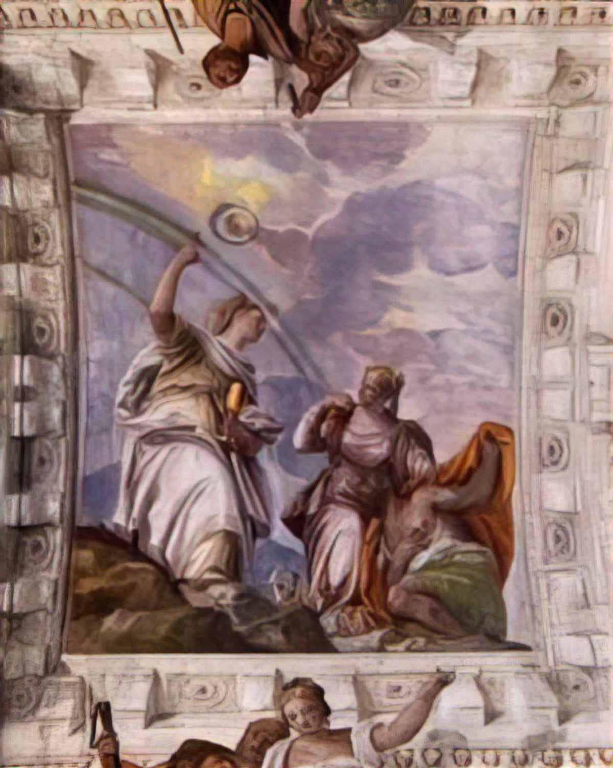 Paolo Veronese mortal man guided to divine eternity 1561 Art A4 Photo Print