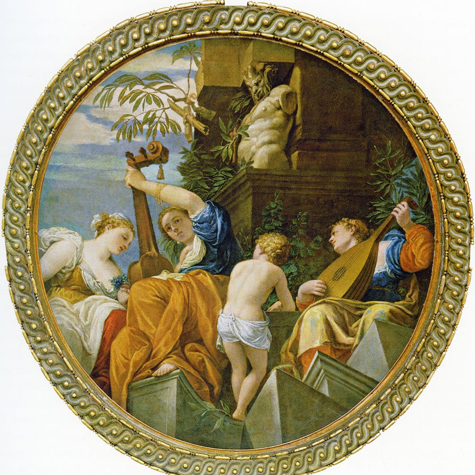 Paolo Veronese music 1557 A4 Photo Print