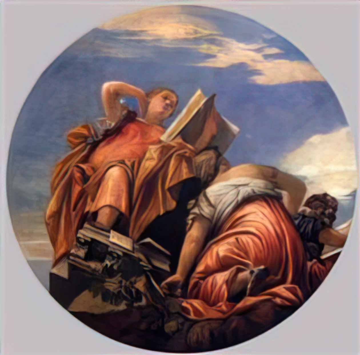 Paolo Veronese music astronomy and deceit 1557 Art A4 Photo Print