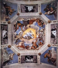 Paolo Veronese olympus room 1561 Art A4 Photo Print