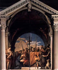 Paolo Veronese presentation in the temple 1560 Art A4 Photo Print