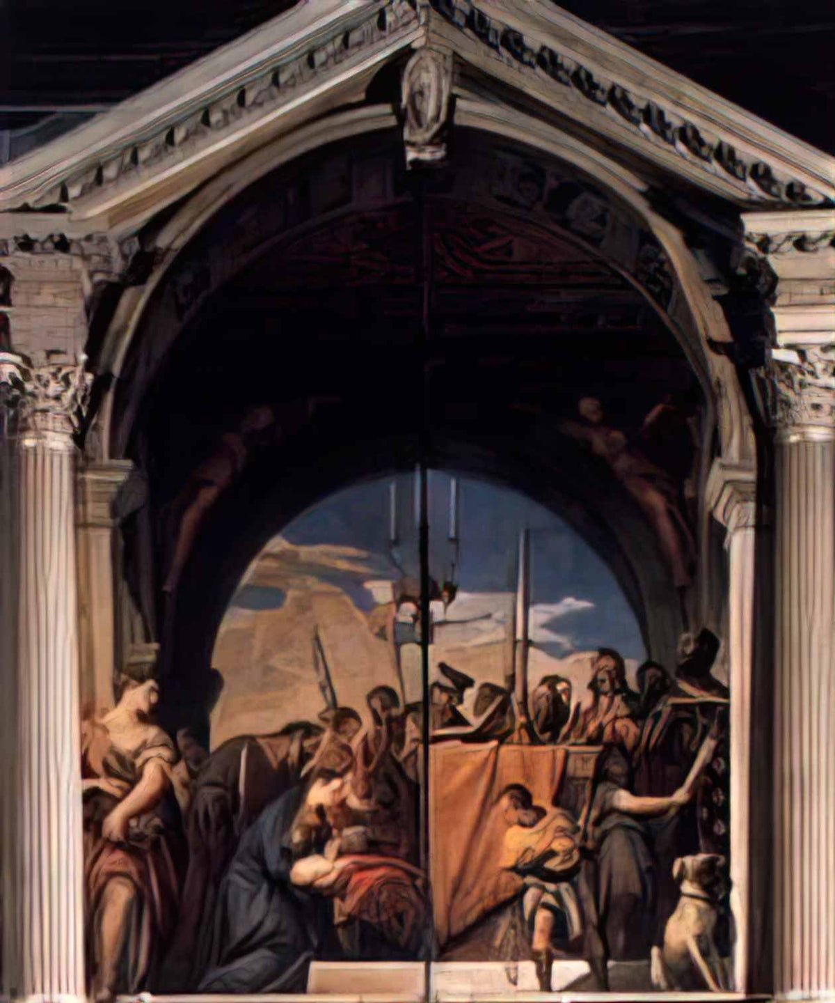 Paolo Veronese presentation in the temple 1560 Art A4 Photo Print