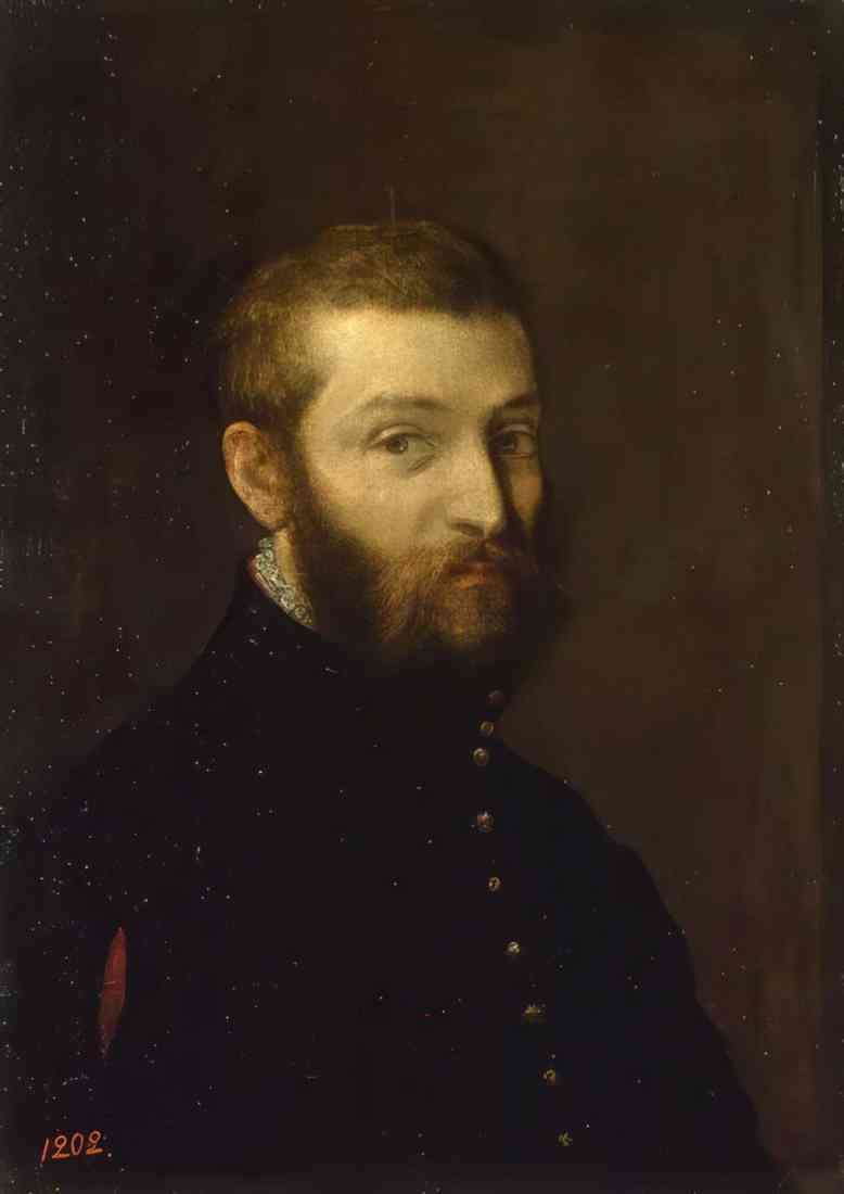 Paolo Veronese self portrait A4 Photo Print