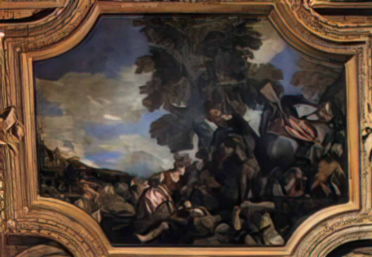 Paolo Veronese siege of scutari 1585 Art A4 Photo Print