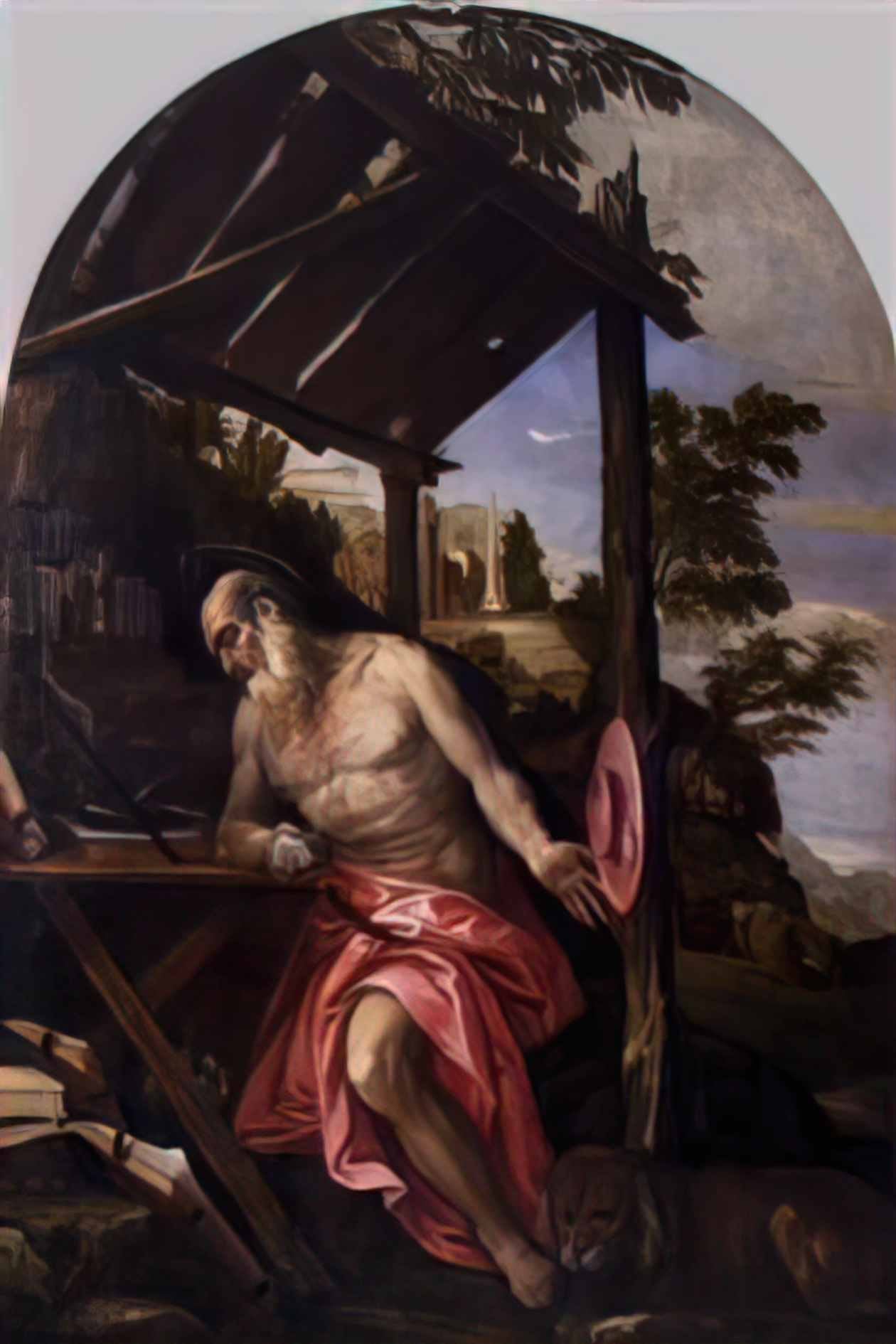 Paolo Veronese st jerome Art A4 Photo Print