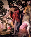 Paolo Veronese st john the baptist preaching Art A4 Photo Print