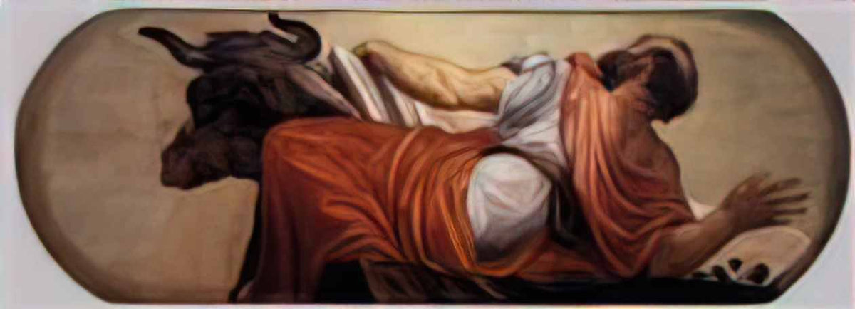 Paolo Veronese st luke 1555 Art A4 Photo Print