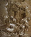 Paolo Veronese temptation of st anthony 1552 Art A4 Photo Print