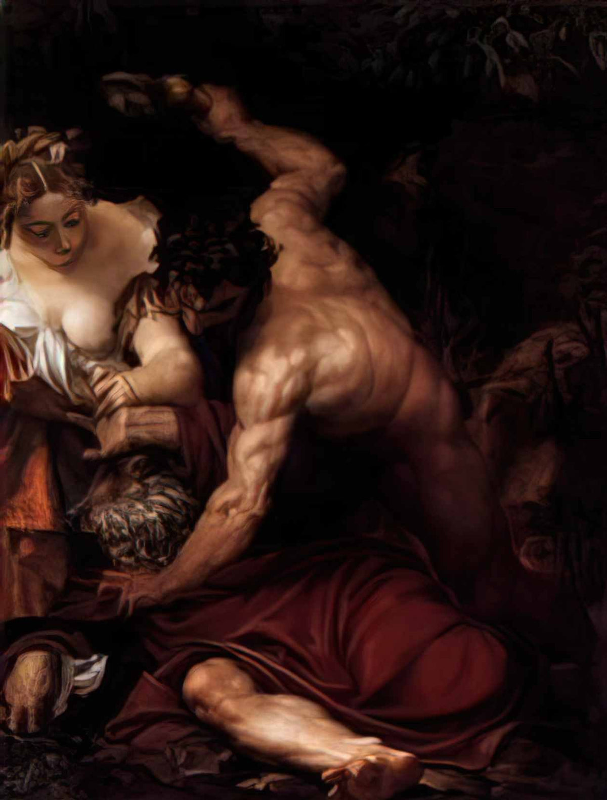 Paolo Veronese temptation of st anthony Art A4 Photo Print