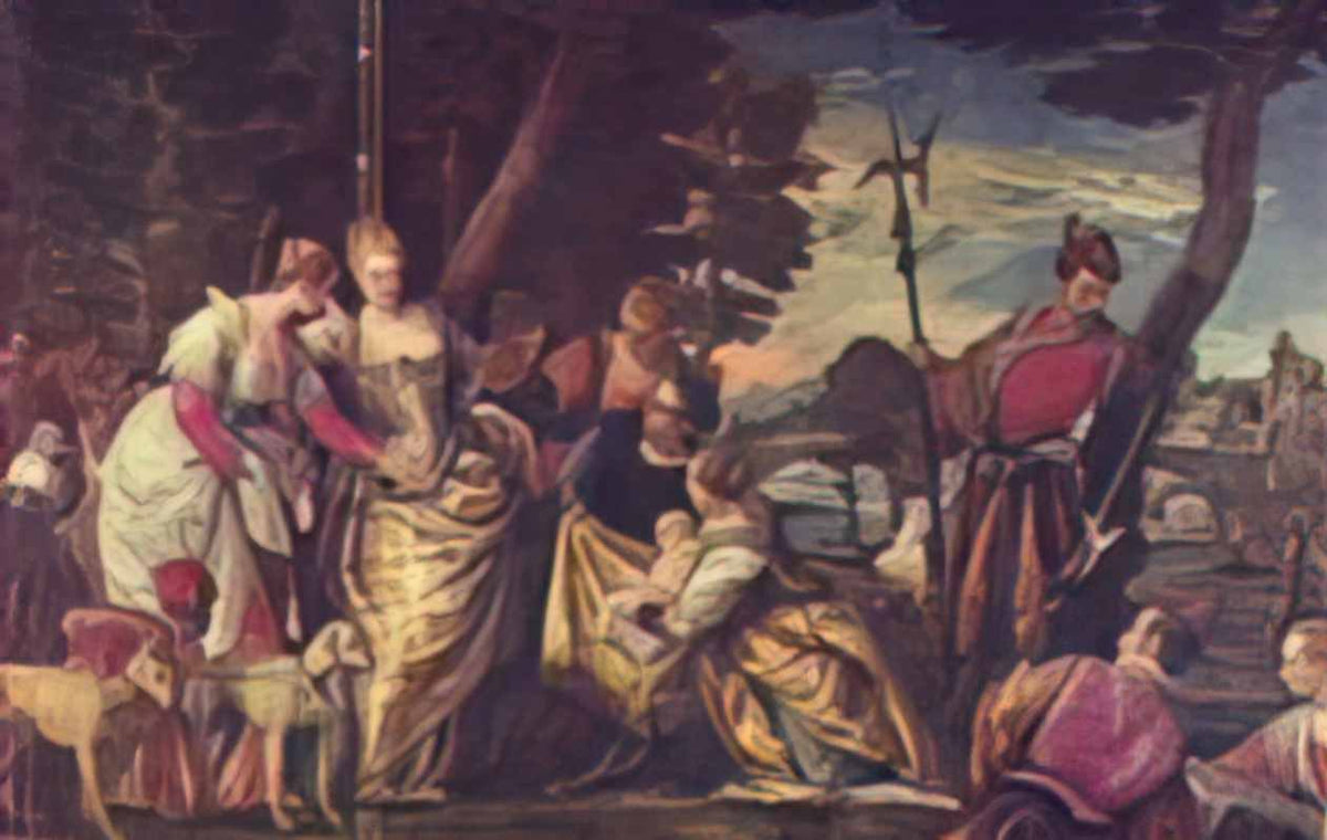 Paolo Veronese the finding of moses 1 Art A4 Photo Print