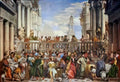 Paolo Veronese the marriage at cana Art A4 Photo Print