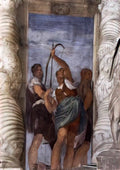 Paolo Veronese three archers 1558 Art A4 Photo Print