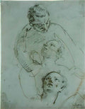 Paolo Veronese venus and adonis with cupid Art A4 Photo Print