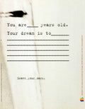 Paper Eye Dream 1990s Vintage Retro Advert