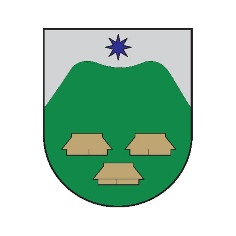 Papile City Coat Of Arms N177 A4 Photo Print