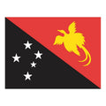 Papua Flag N1840 A4 Photo Print