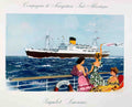 PaqueboatLaennec Advert A4 Photo Print