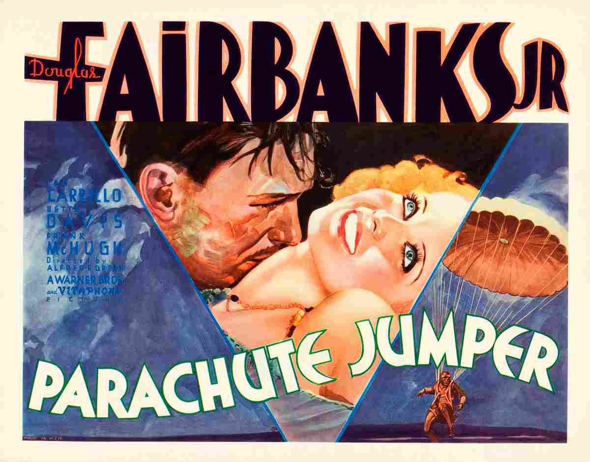 Parachute Jumper 02  film star poster A4 Photo Print