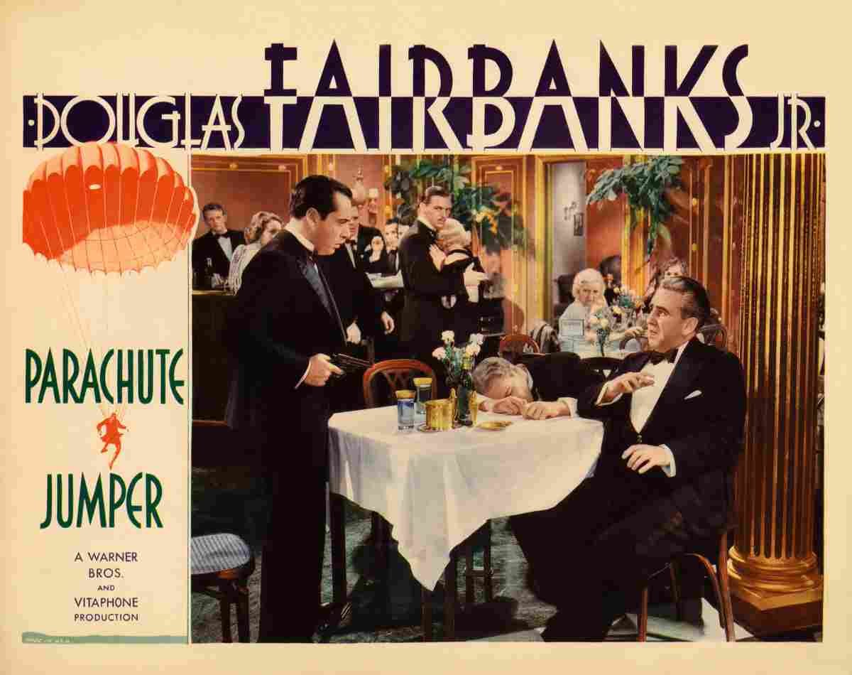 Parachute Jumper 04  film star poster A4 Photo Print