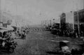 Parade of US Infantry through Kearney Nebraska 1888 Military A4 Photo Print