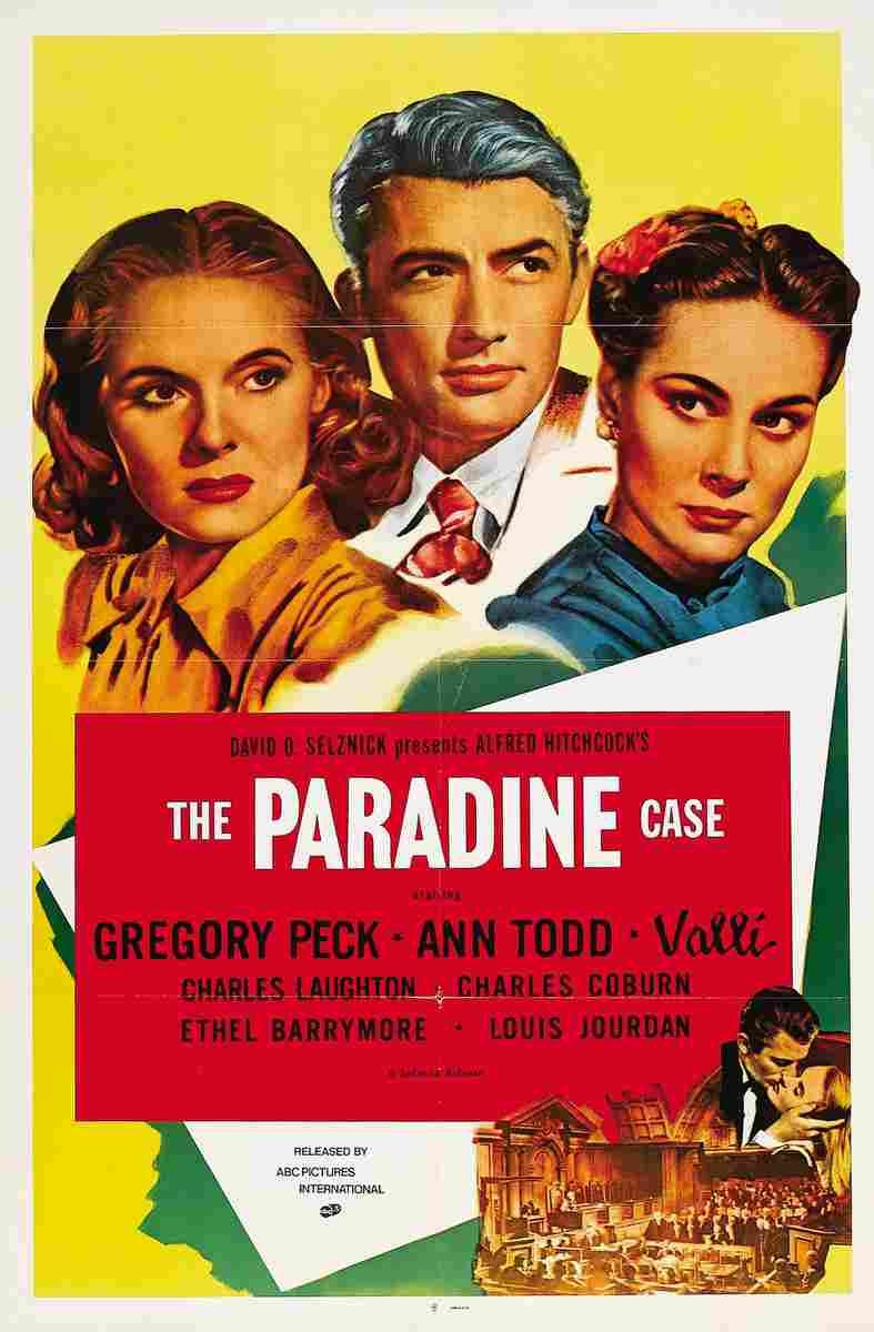 Paradine Case The 01  film star poster A4 Photo Print