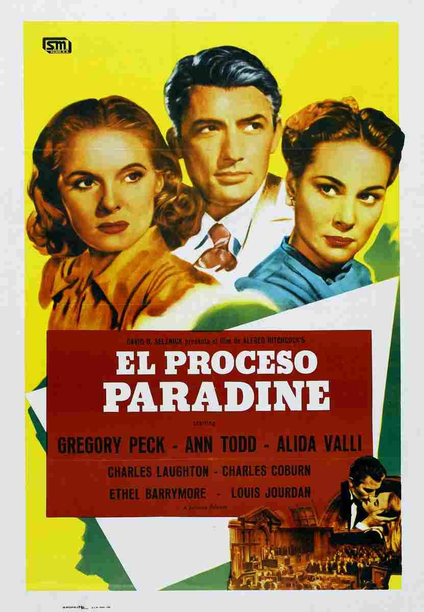 Paradine Case The 06  film star poster A4 Photo Print