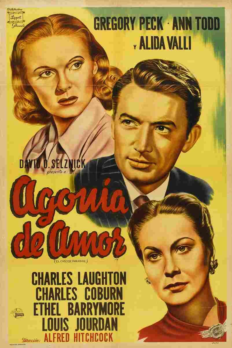 Paradine Case The 07  film star poster A4 Photo Print
