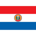 Paraguay Flag N1823 A4 Photo Print