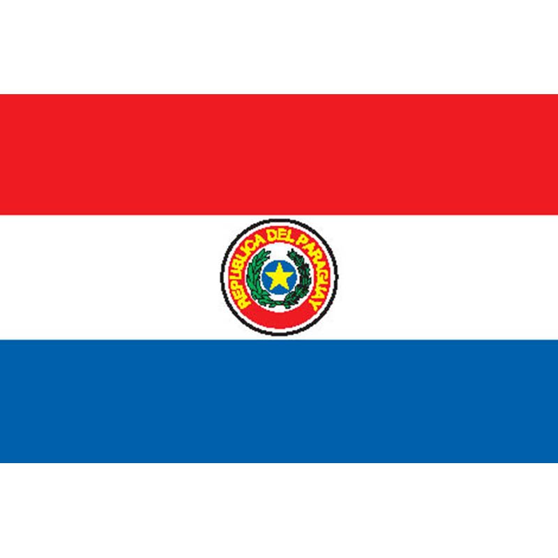 Paraguay Flag N1823 A4 Photo Print