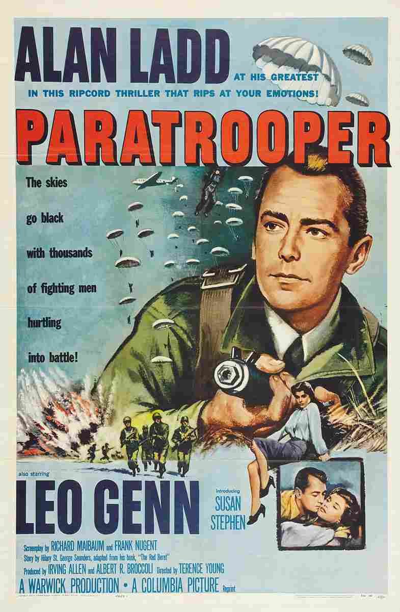 Paratrooper 01  film star poster A4 Photo Print