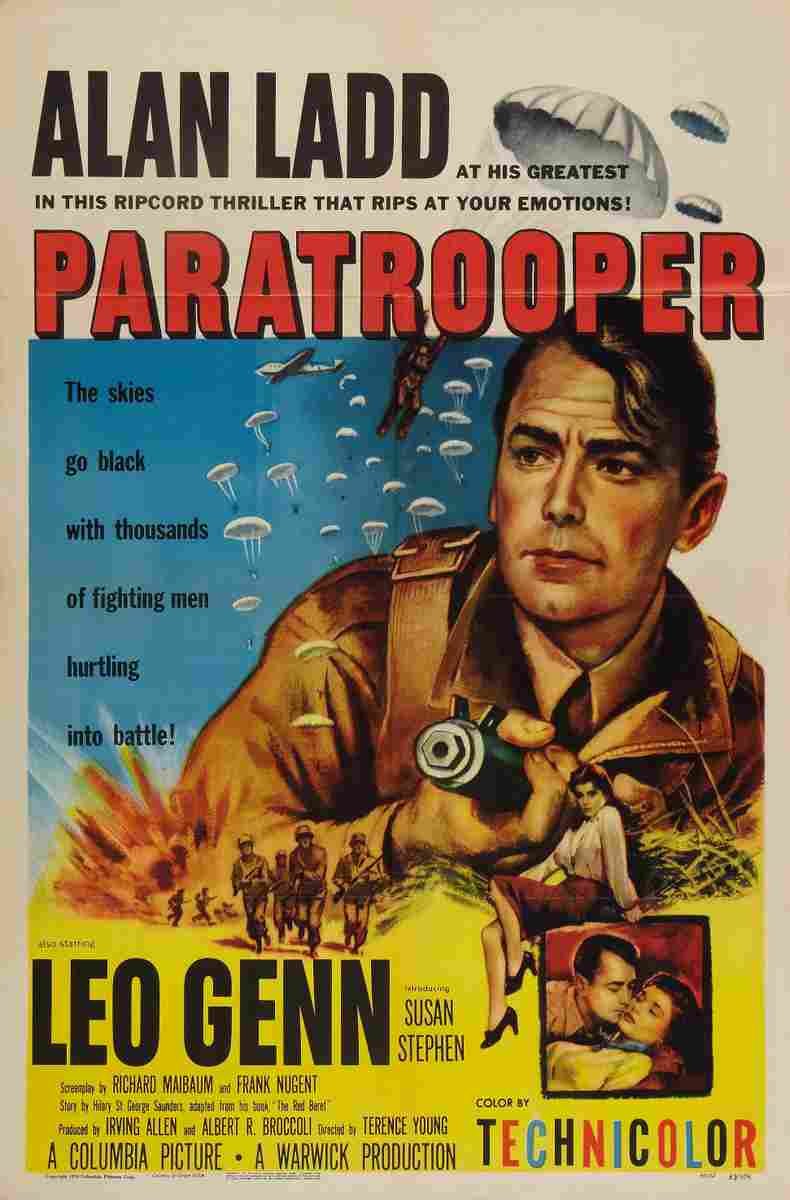 Paratrooper 03  film star poster A4 Photo Print