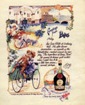 Paris Bene Bicycle 1980s Vintage Retro Advert