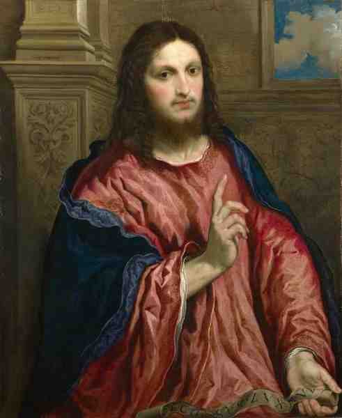 Paris Bordone Christ As 'The Light Of The World' A4 Photo Print