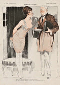 Paris Consultation Scene La Vie Parisienne Vintage Retro Advert
