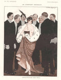 Paris Fashion Woman World War 2 ii 1 Vintage Retro Advert