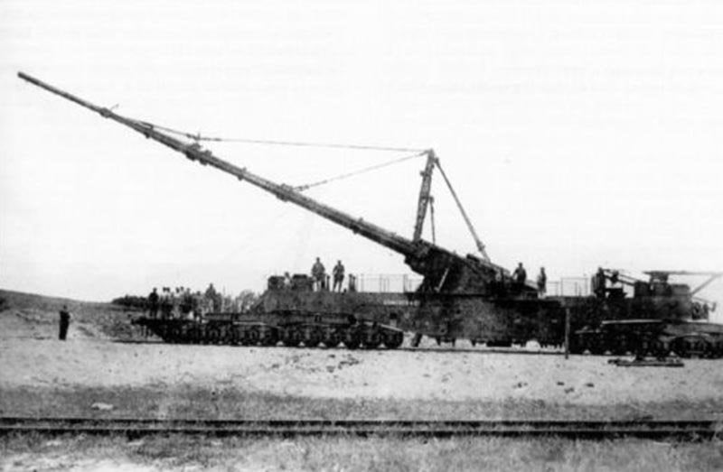 Paris Gun Artillery Wagon A4 Photo Print