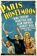 Paris Honeymoon 01  film star poster A4 Photo Print