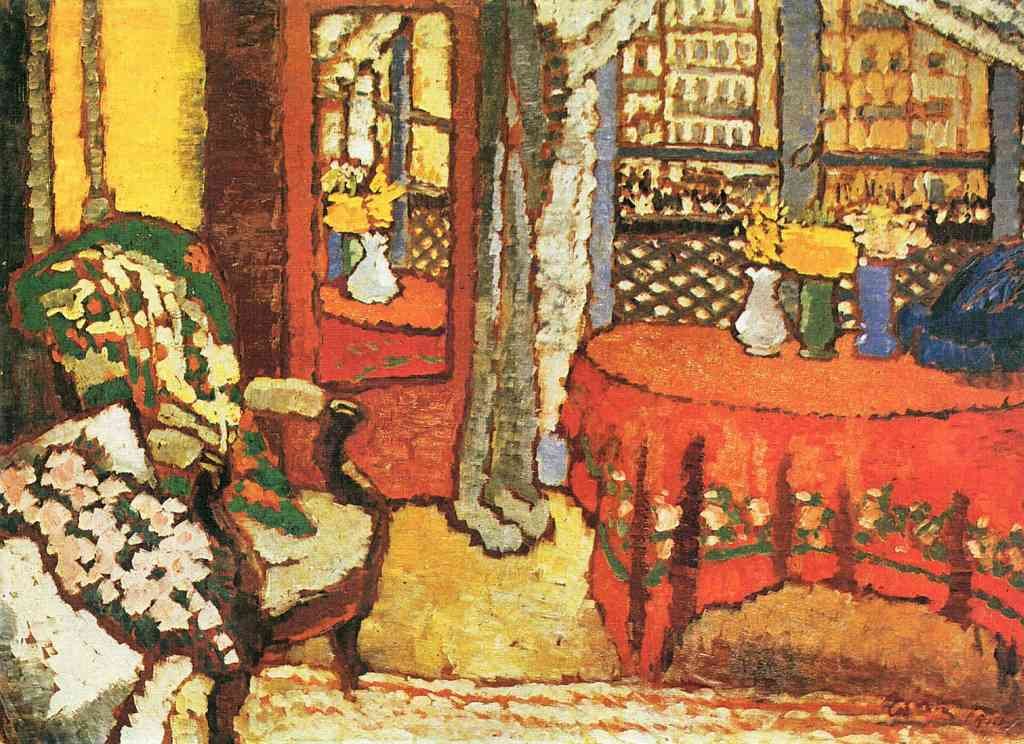 Paris Interior Joseph Rippl Ronai Symbolism A4 Photo Print