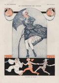 Paris Mois Mars La Vie Parisienne Vintage Retro Advert