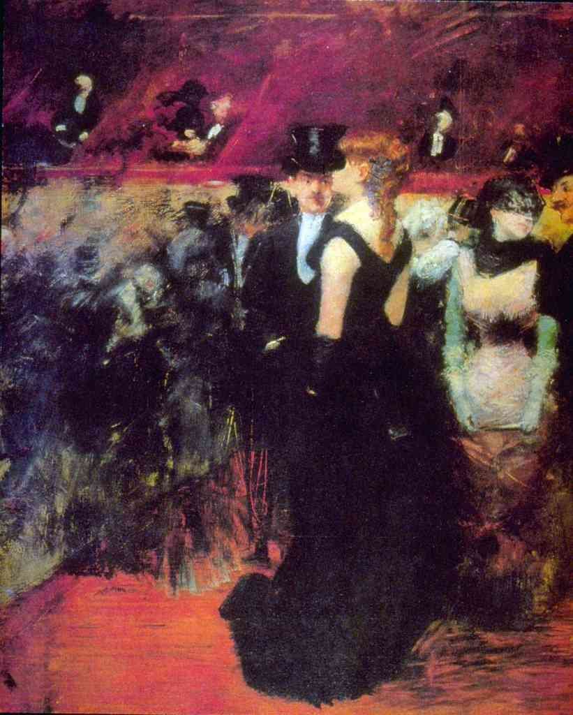 Paris Opera Forain Impressionism A4 Photo Print