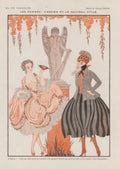 Paris Panniers Style La Vie Parisienne Vintage Retro Advert