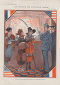 Paris Revenge Colomb La Vie Parisienne Vintage Retro Advert