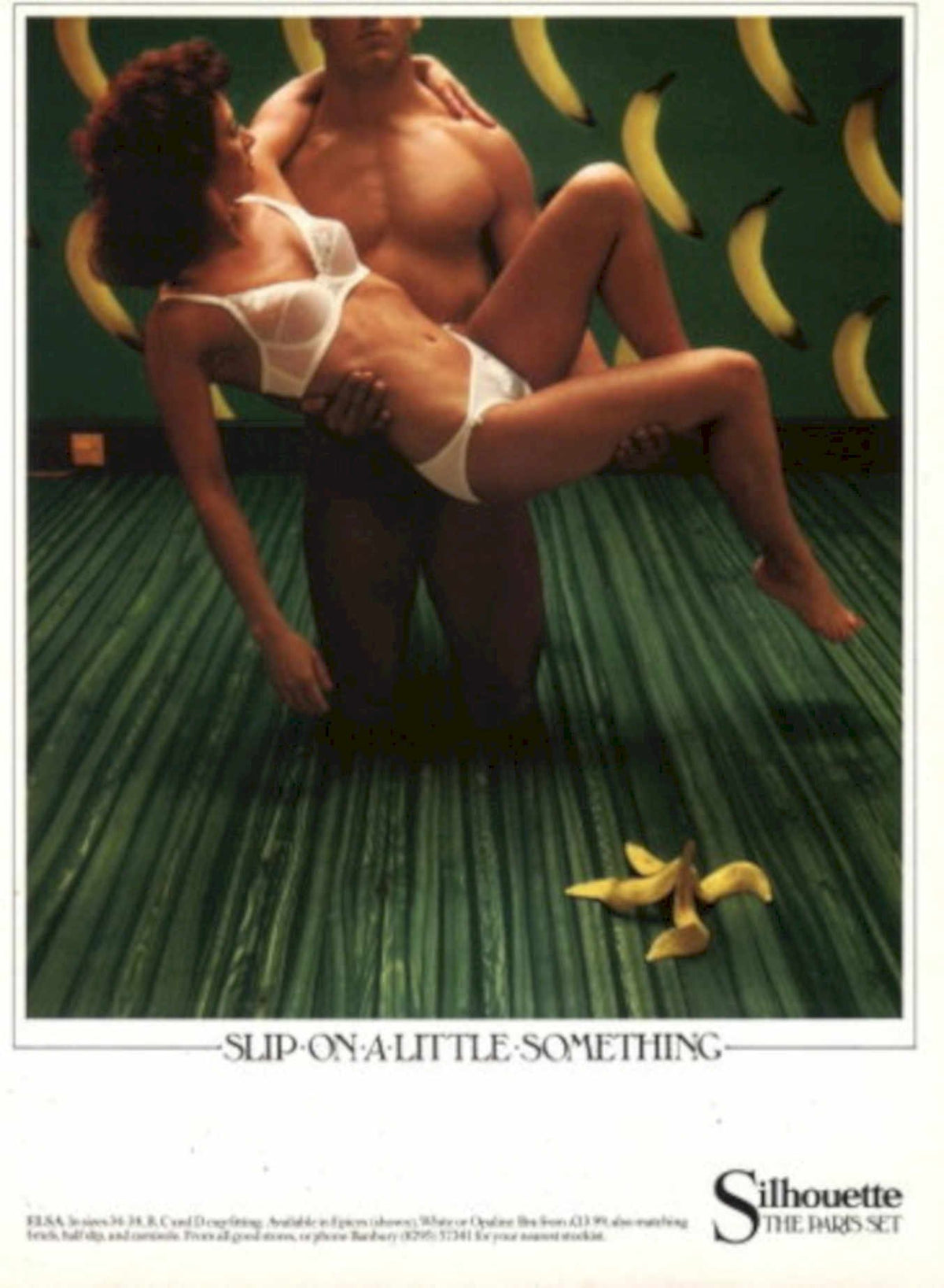 Paris Set Lovers 1990s Vintage Retro Advert