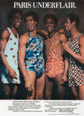 Paris Underflair Athletes 1970s Vintage Retro Advert
