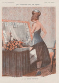 Paris Woman Alcohol La Vie Parisienne Vintage Retro Advert