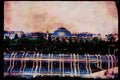 Paris visit 223032 View Of The Forum Les Halles, Paris A4 Limited Edition Watercolour Print