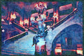 Paris visit 223034 Great Staircase In Garnier's Paris Opera A4 Limited Edition Watercolour Print