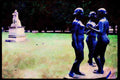 Paris visit 223044 Statuary, The Tuileries Gardens, Paris A4 Limited Edition Watercolour Print
