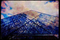 Paris visit 223061 Glass Pyramid In The Louvre Courtyard, Designed By I.M. Pei A4 Limited Edition Watercolour Print