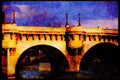 Paris visit 223088 The Pont Neuf, Paris A4 Limited Edition Watercolour Print